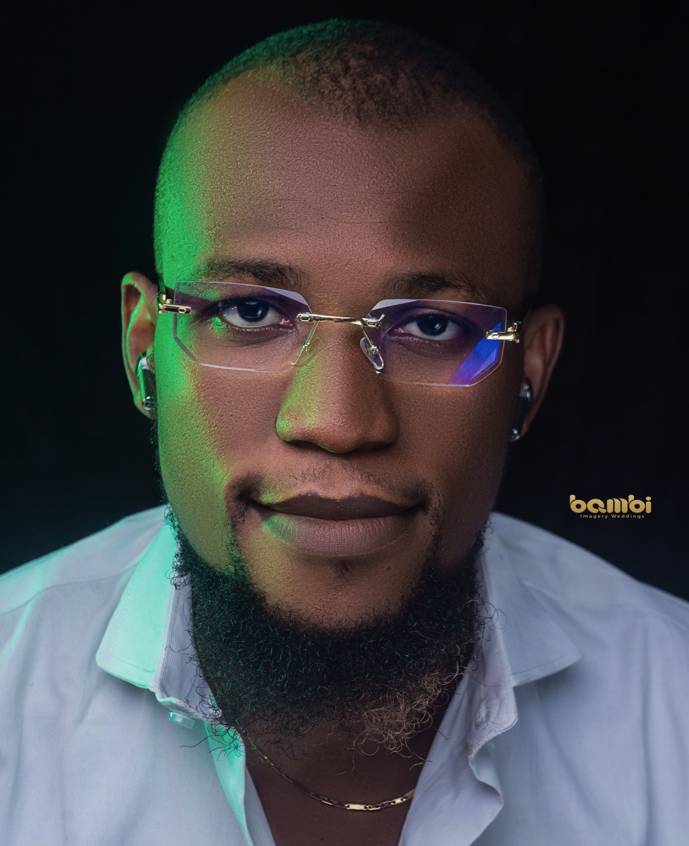 Nwabuisi Okechukwu's face